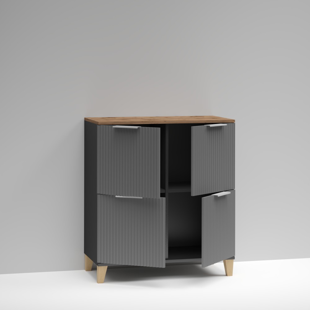 комод Сальвадор 12 черный - графит - дуб дверцы.jpg
