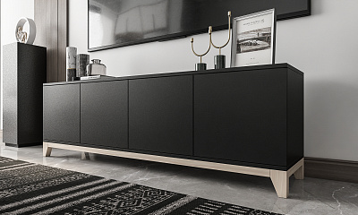 Комод тумба "Хелен-6" ЛДСП