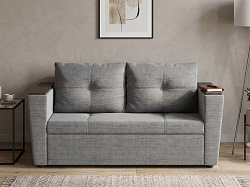 Диван "Дубай Майами рогожка дрим лайт грей"