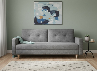 Диван еврокнижка "Флорида" на пантографе дрим грей