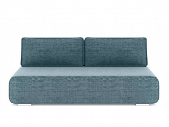 Диван еврокнижка "Лаки" рогожка дрим блю