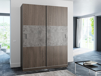 Шкаф купе 2-х дверный "Нова Континент-9"