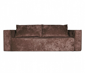 Диван еврокнижка "Лофт Люкс Плюш" коричневый