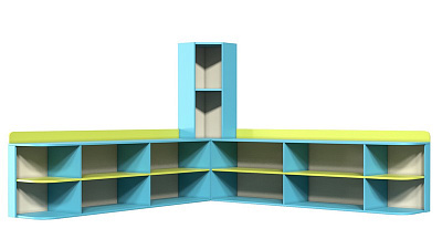 Стеллаж "Клевер-5"