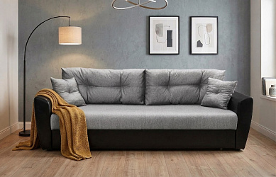 Диван еврокнижка "Амстердам серый"