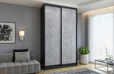 Шкаф купе 2-х дверный "Сканди-7" фотопечать